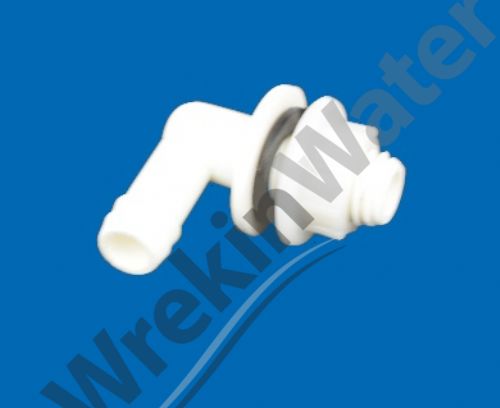 P646 1/2in Brine Tank Elbow with O ring